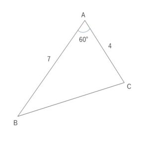 三角形　面積　例1