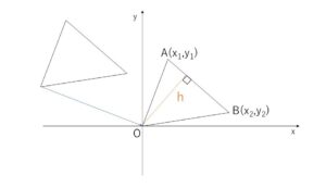 三角形　面積公式　座標