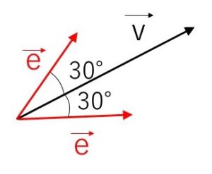 ベクトル なす角 例題1
