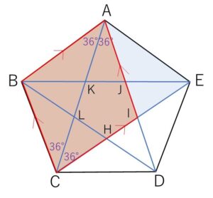正五角形 ベクトル6