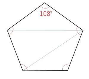 正五角形 ベクトル1